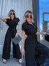 Pantsuit "BALANCE V80" - BLACK